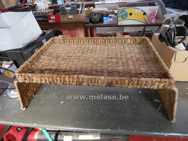 Rotan "ontbijt op bed" tafeltje