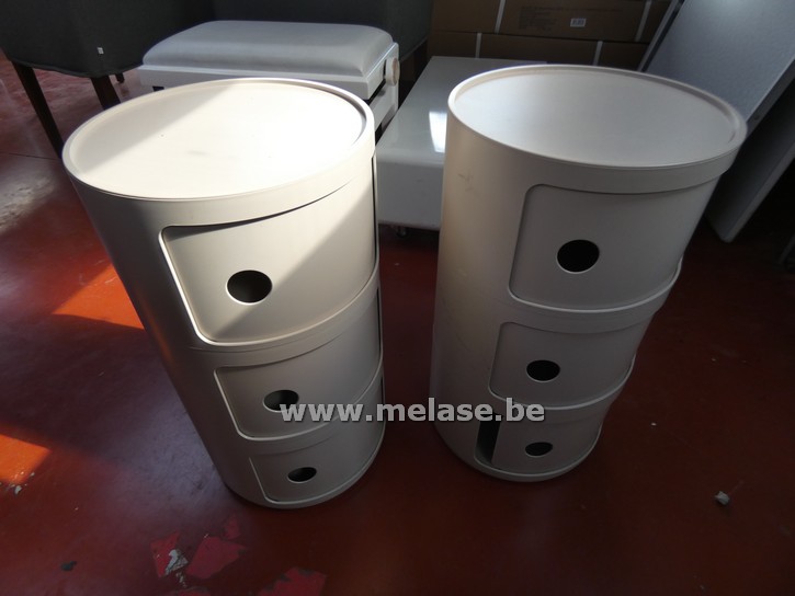 Vintage design ladekastje "Kartell Bio"