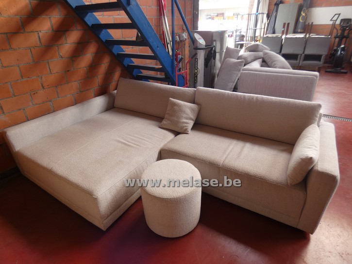 Hoeksalon "beige"