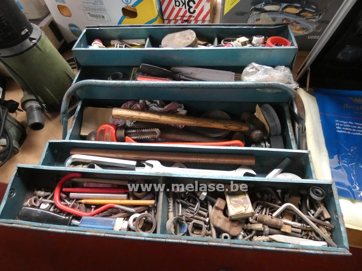 Metalen gereedschapskoffer