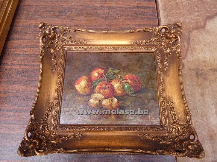 Schilderij "appels"