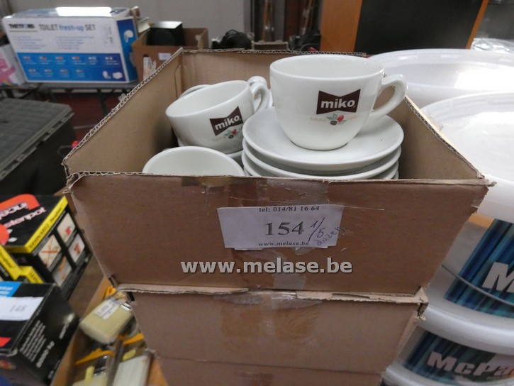 Koffietas met ondertas "Miko"