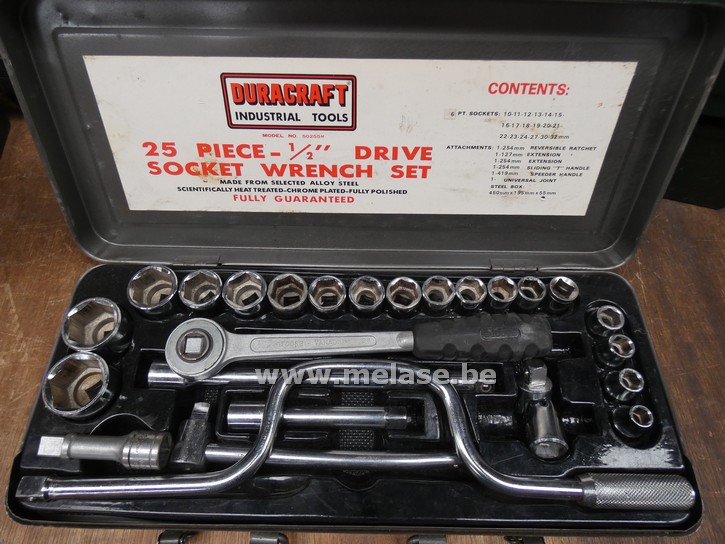 Dopsleutelset "Duracraft"