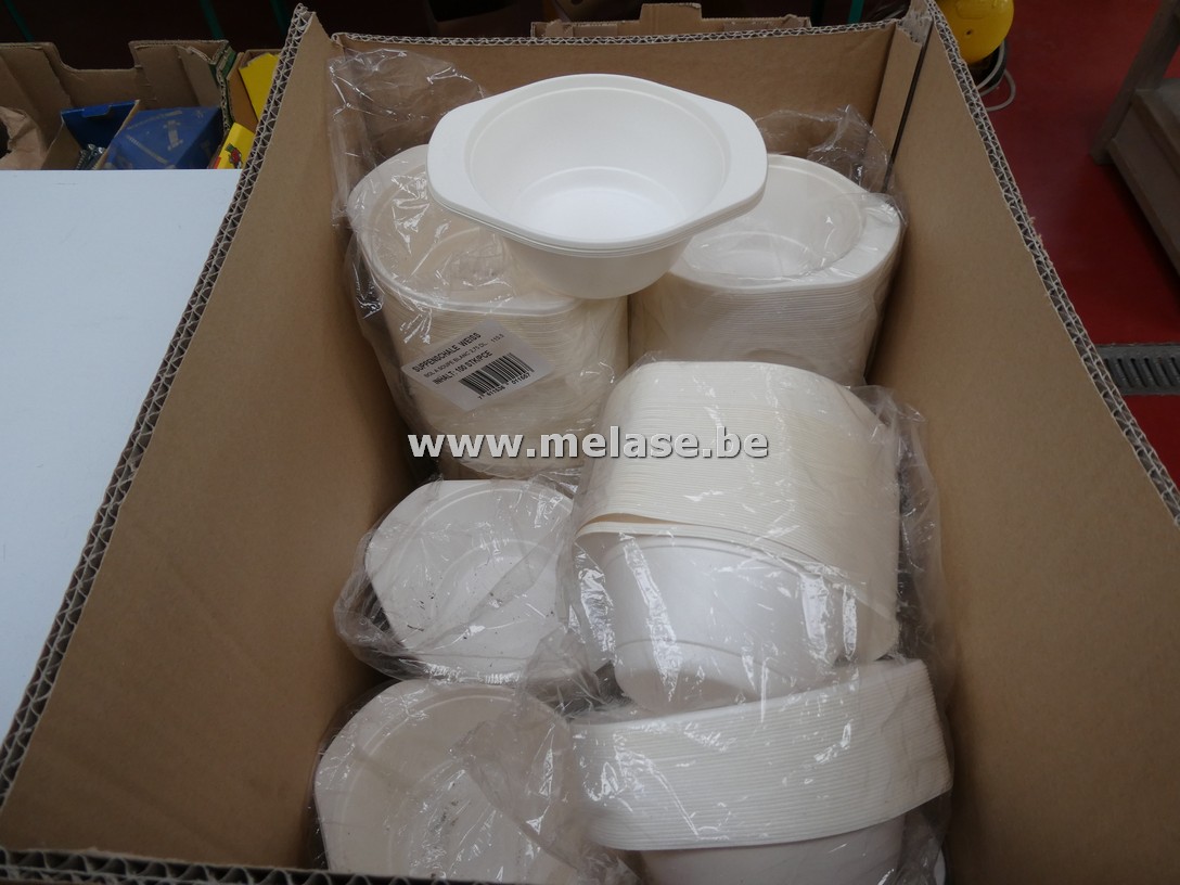 Plastiek/wegwerp "soepkommetjes"