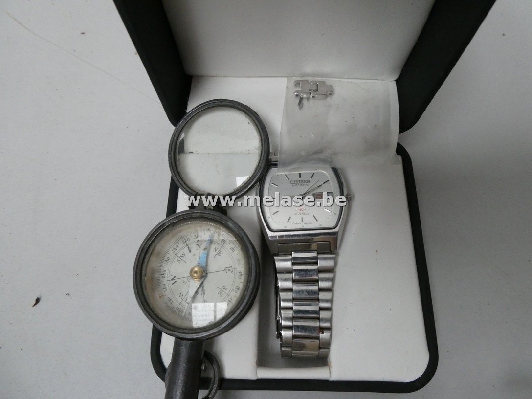 Herenhorloge "Citizen Automatic" + kompas