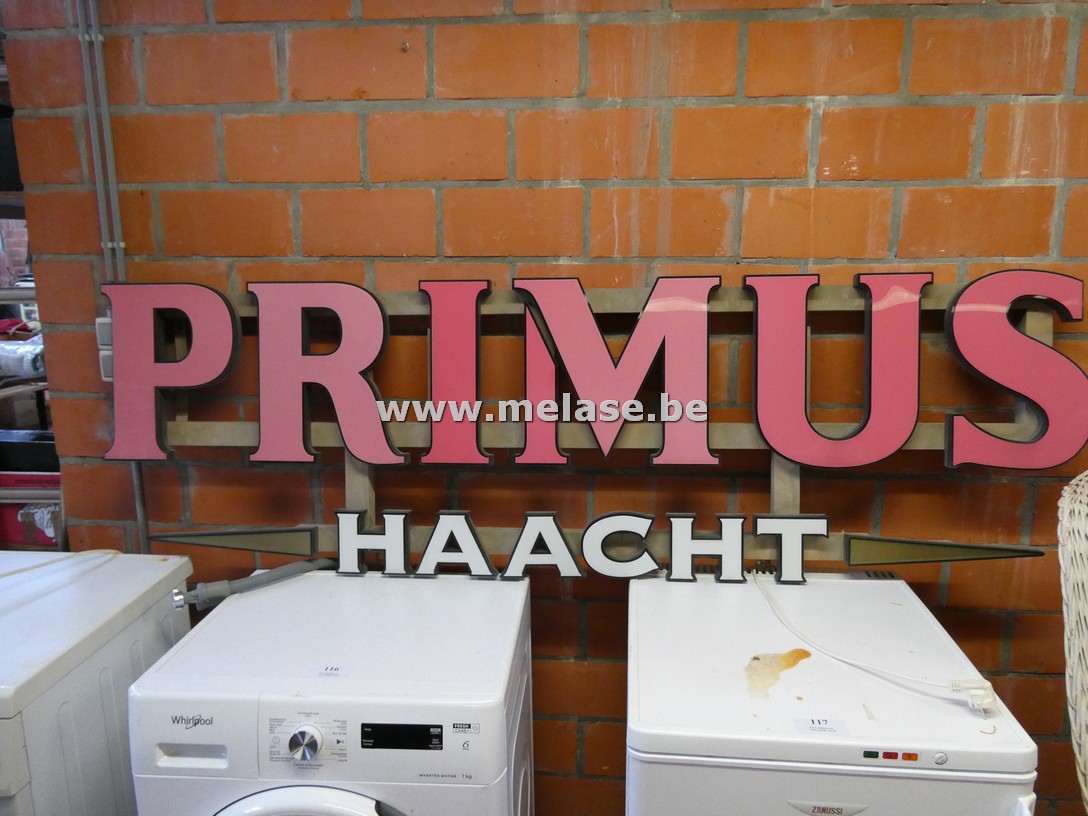 Reclamepaneel "Primus Haacht"