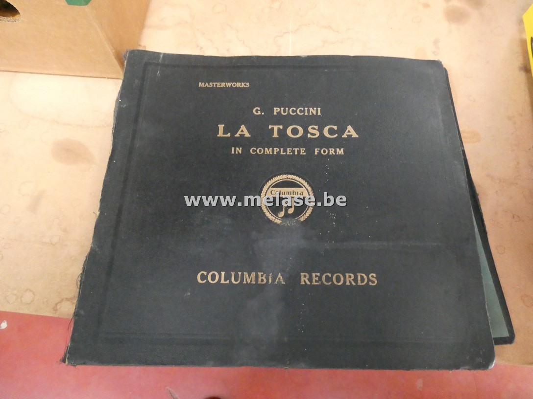 Verzamel LP's "G. Puccini La Tosca Columbia"
