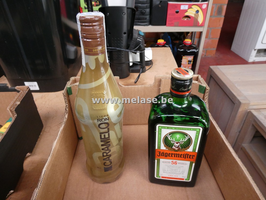 Jägermeister + rum "Caramelo"