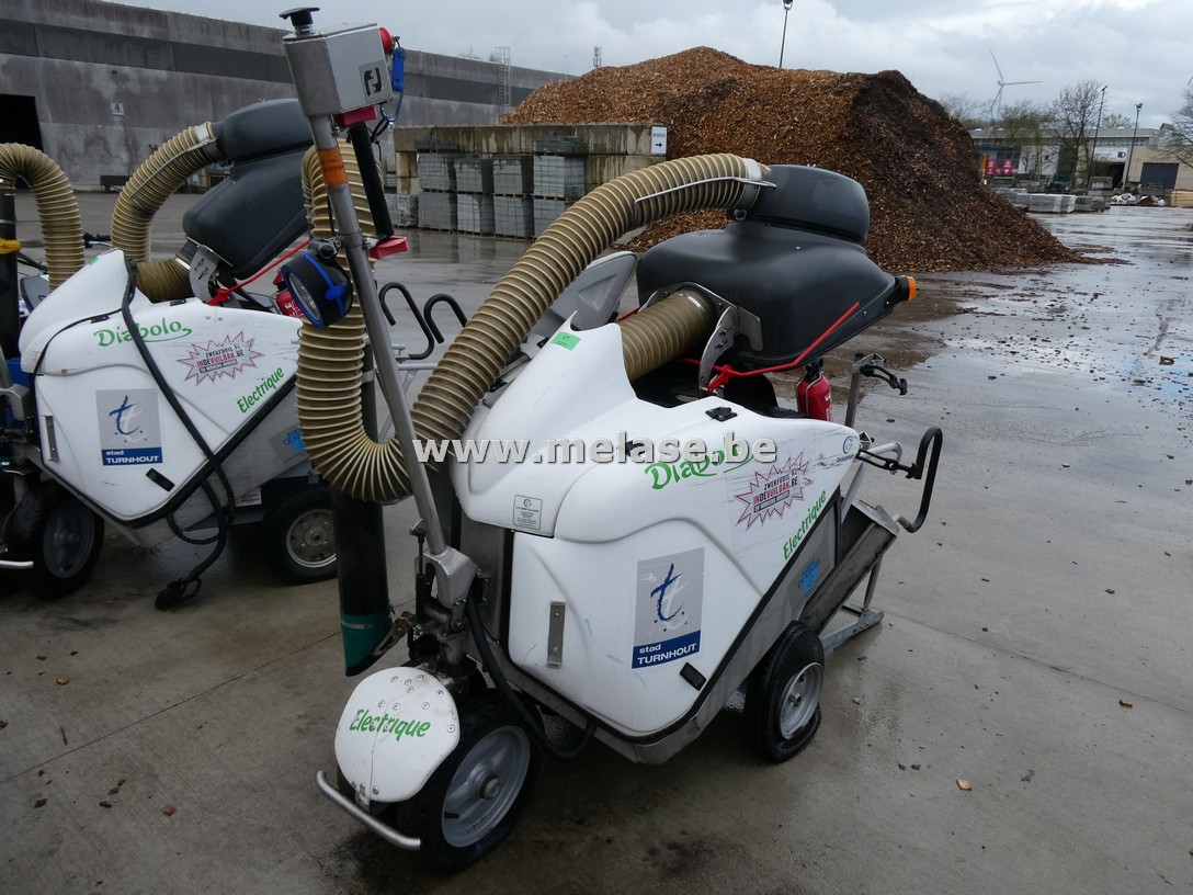 Elektrische straatvuilzuiger "Diabolo liberator"